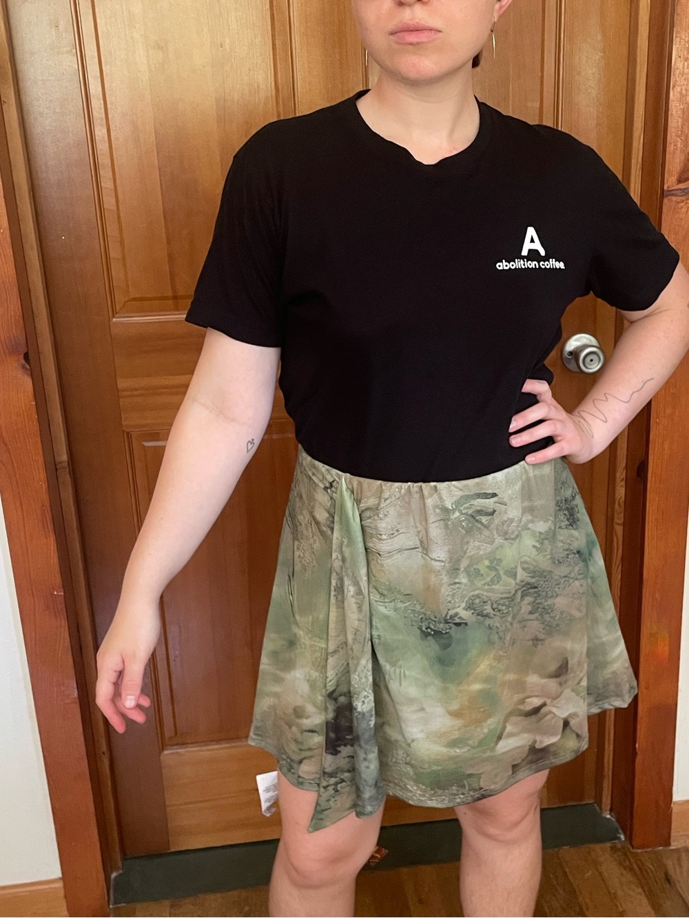 ASOS Green Woodland Nymph Dream Skirt